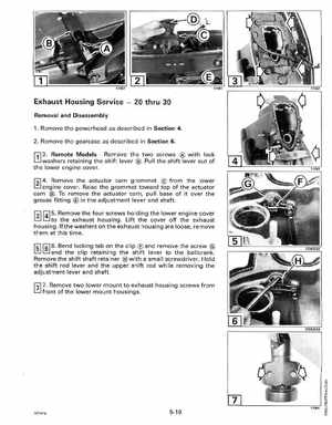 1994 Johnson/Evinrude "ER" 9.9 thru 30 outboards Service Manual, Page 219