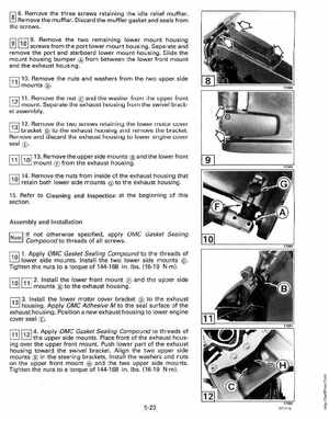 1994 Johnson/Evinrude "ER" 9.9 thru 30 outboards Service Manual, Page 220
