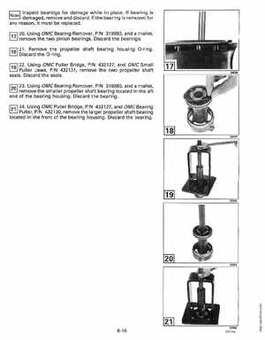 1994 Johnson/Evinrude "ER" 9.9 thru 30 outboards Service Manual, Page 242
