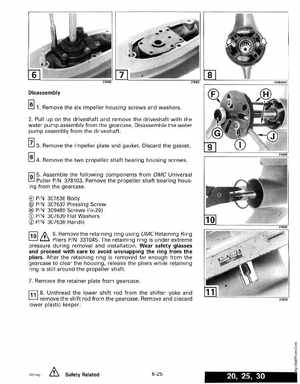 1994 Johnson/Evinrude "ER" 9.9 thru 30 outboards Service Manual, Page 251