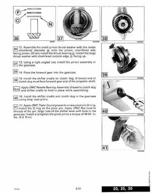 1994 Johnson/Evinrude "ER" 9.9 thru 30 outboards Service Manual, Page 257