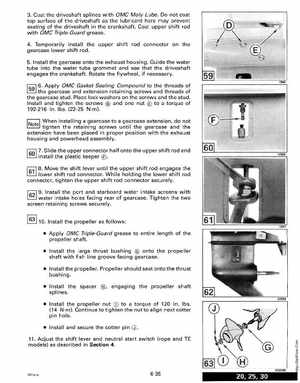 1994 Johnson/Evinrude "ER" 9.9 thru 30 outboards Service Manual, Page 261