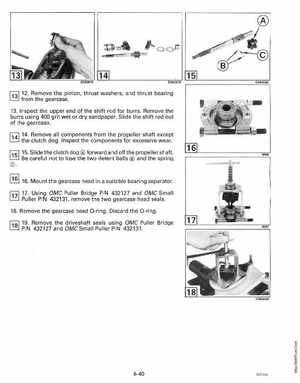 1994 Johnson/Evinrude "ER" 9.9 thru 30 outboards Service Manual, Page 266