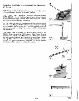 1994 Johnson/Evinrude "ER" 9.9 thru 30 outboards Service Manual, Page 274