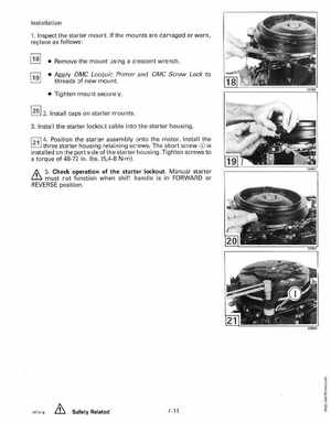 1994 Johnson/Evinrude "ER" 9.9 thru 30 outboards Service Manual, Page 285
