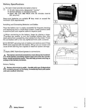 1994 Johnson/Evinrude "ER" 9.9 thru 30 outboards Service Manual, Page 289