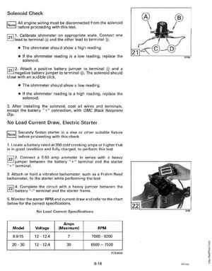 1994 Johnson/Evinrude "ER" 9.9 thru 30 outboards Service Manual, Page 303