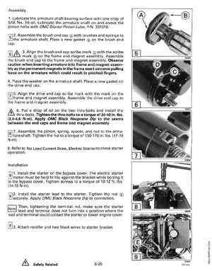 1994 Johnson/Evinrude "ER" 9.9 thru 30 outboards Service Manual, Page 305