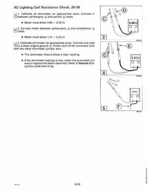 1994 Johnson/Evinrude "ER" 9.9 thru 30 outboards Service Manual, Page 314