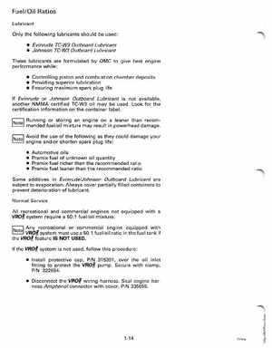1994 Johnson/Evinrude "ER" CV 85 thru 115 outboards Service Manual, Page 20