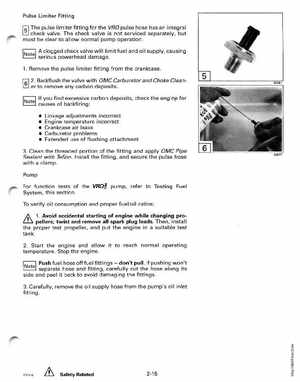 1994 Johnson/Evinrude "ER" CV 85 thru 115 outboards Service Manual, Page 65