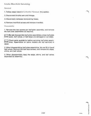1994 Johnson/Evinrude "ER" CV 85 thru 115 outboards Service Manual, Page 84