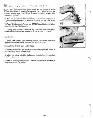 1994 Johnson/Evinrude "ER" CV 85 thru 115 outboards Service Manual, Page 86