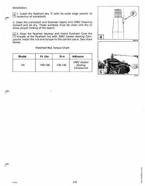 1994 Johnson/Evinrude "ER" CV 85 thru 115 outboards Service Manual, Page 98