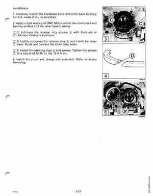 1994 Johnson/Evinrude "ER" CV 85 thru 115 outboards Service Manual, Page 110