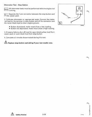 1994 Johnson/Evinrude "ER" CV 85 thru 115 outboards Service Manual, Page 117