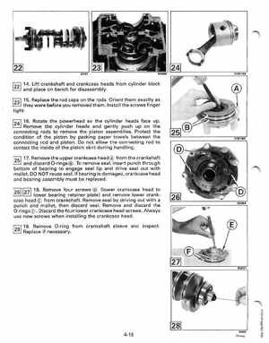 1994 Johnson/Evinrude "ER" CV 85 thru 115 outboards Service Manual, Page 141