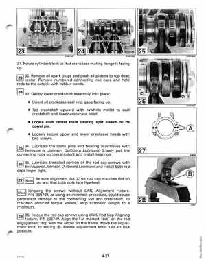 1994 Johnson/Evinrude "ER" CV 85 thru 115 outboards Service Manual, Page 150