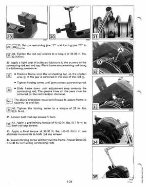 1994 Johnson/Evinrude "ER" CV 85 thru 115 outboards Service Manual, Page 151