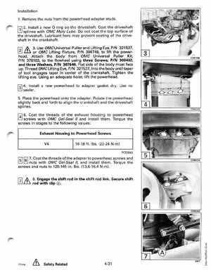 1994 Johnson/Evinrude "ER" CV 85 thru 115 outboards Service Manual, Page 154