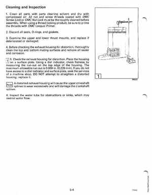 1994 Johnson/Evinrude "ER" CV 85 thru 115 outboards Service Manual, Page 168
