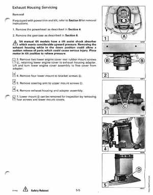 1994 Johnson/Evinrude "ER" CV 85 thru 115 outboards Service Manual, Page 169