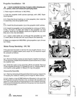 1994 Johnson/Evinrude "ER" CV 85 thru 115 outboards Service Manual, Page 194