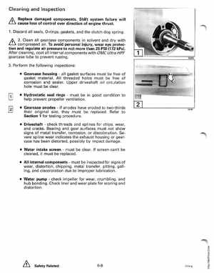 1994 Johnson/Evinrude "ER" CV 85 thru 115 outboards Service Manual, Page 196