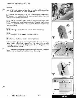 1994 Johnson/Evinrude "ER" CV 85 thru 115 outboards Service Manual, Page 199