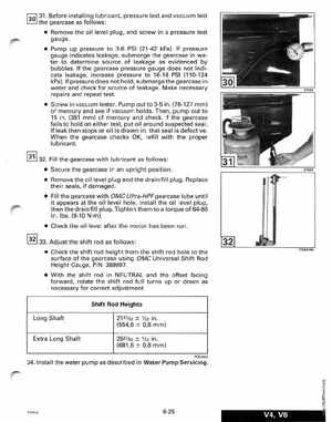 1994 Johnson/Evinrude "ER" CV 85 thru 115 outboards Service Manual, Page 213