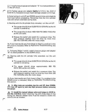 1994 Johnson/Evinrude "ER" CV 85 thru 115 outboards Service Manual, Page 286