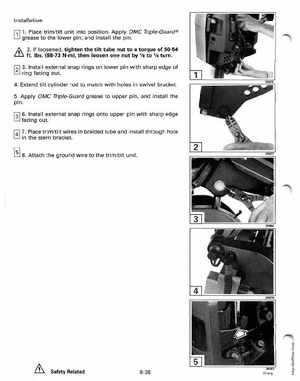 1994 Johnson/Evinrude "ER" CV 85 thru 115 outboards Service Manual, Page 297