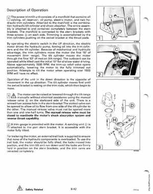1994 Johnson/Evinrude "ER" CV 85 thru 115 outboards Service Manual, Page 301