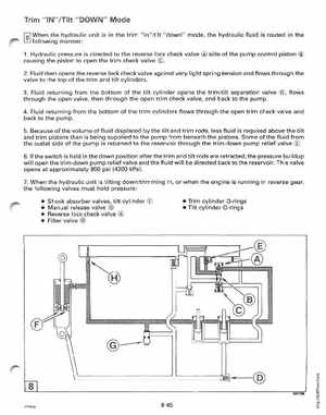 1994 Johnson/Evinrude "ER" CV 85 thru 115 outboards Service Manual, Page 304
