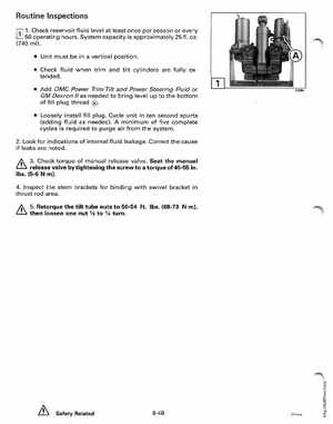 1994 Johnson/Evinrude "ER" CV 85 thru 115 outboards Service Manual, Page 307
