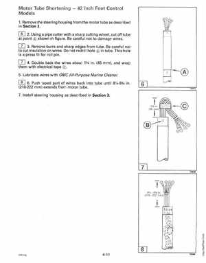 1994 Johnson/Evinrude Electric outboards Service Manual, Page 99
