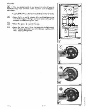 1994 Johnson/Evinrude Electric outboards Service Manual, Page 116