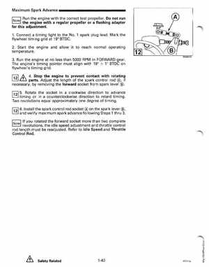 1994 Johnson/Evinrude Outboards 40 thru 55 Service Manual, Page 46