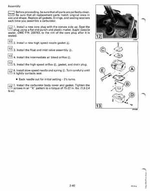 1994 Johnson/Evinrude Outboards 40 thru 55 Service Manual, Page 100