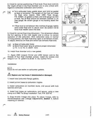 1994 Johnson/Evinrude Outboards 40 thru 55 Service Manual, Page 101