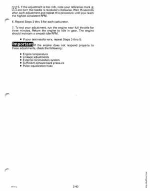 1994 Johnson/Evinrude Outboards 40 thru 55 Service Manual, Page 103
