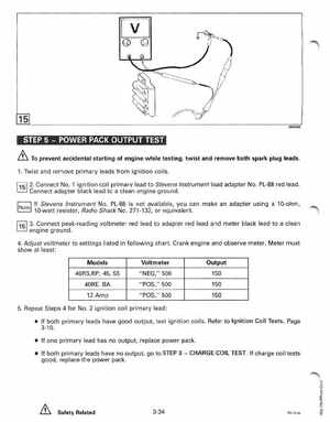 1994 Johnson/Evinrude Outboards 40 thru 55 Service Manual, Page 141