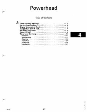 1994 Johnson/Evinrude Outboards 40 thru 55 Service Manual, Page 143