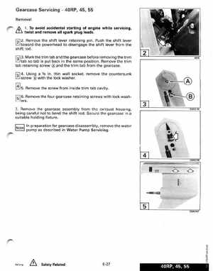 1994 Johnson/Evinrude Outboards 40 thru 55 Service Manual, Page 231