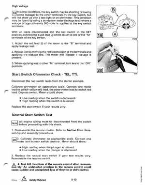 1994 Johnson/Evinrude Outboards 40 thru 55 Service Manual, Page 282