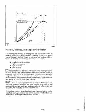 1995 Johnson Evinrude "EO" 60 LV 90, 115, 150, 150C, 175 Service Manual, P/N 503151, Page 26