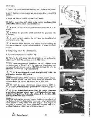 1995 Johnson Evinrude "EO" 60 LV 90, 115, 150, 150C, 175 Service Manual, P/N 503151, Page 44