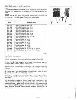 1995 Johnson Evinrude "EO" 60 LV 90, 115, 150, 150C, 175 Service Manual, P/N 503151, Page 48