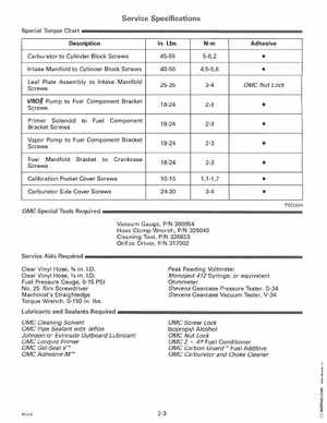 1995 Johnson Evinrude "EO" 60 LV 90, 115, 150, 150C, 175 Service Manual, P/N 503151, Page 51