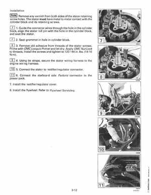 1995 Johnson Evinrude "EO" 60 LV 90, 115, 150, 150C, 175 Service Manual, P/N 503151, Page 104